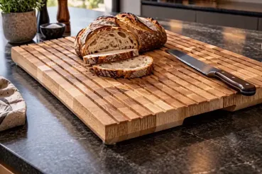 Brotschneidebrett mit schweizer Kantet §