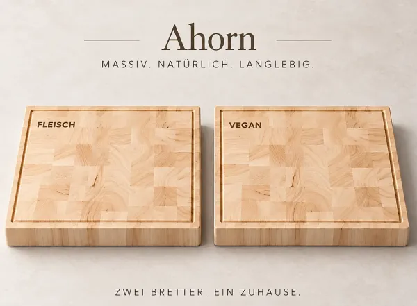 Ahorn nur Text §